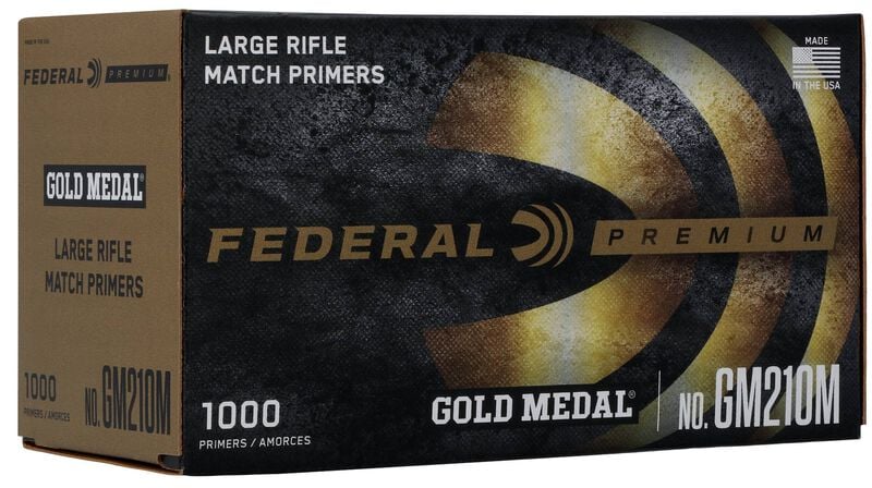 Federal Gold Medal Centerfire Primer .210 Large Rifle Match