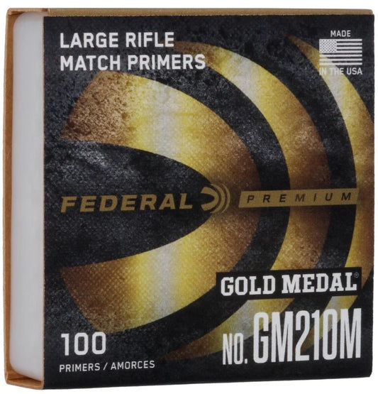 Federal Gold Medal Centerfire Primer .210 Large Rifle Match