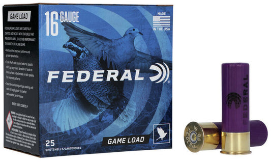 Federal Game-Shok Upland 16 Gauge 2.75" 1 oz #8