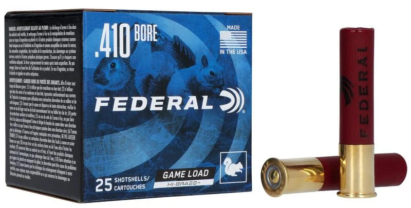 Federal Game Load Upland Hi-Brass .410 - 2 1/2 #6