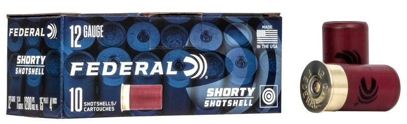 Federal Shorty Shells Rifled Slug, 12 Gauge, 438 Grain, 1-3/4 in, 1200 fps