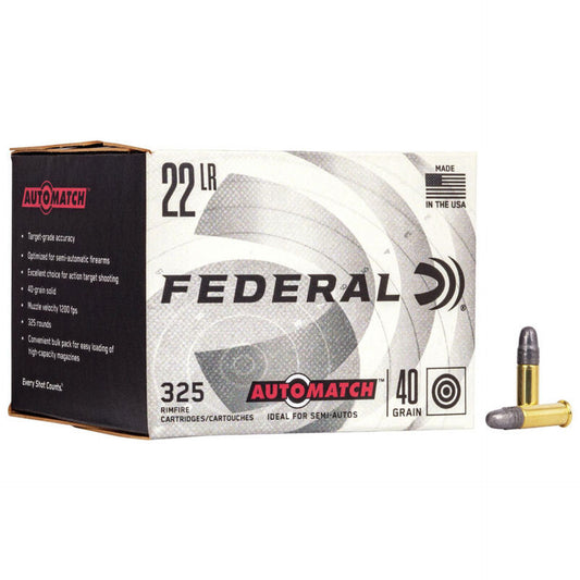 Federal Ammunition 22 LR. 40 Gr. 1200 FPS