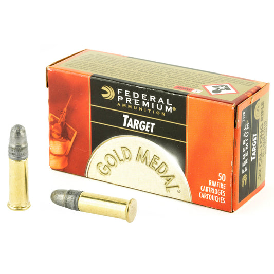 Federal Premium Target Gold-Medal .22 Cal Long Rifle 40 Gr. 1080 FPS