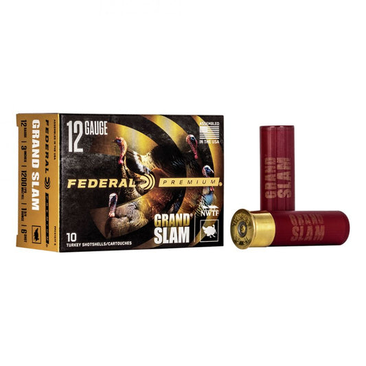 FEDERAL PREM GRAND SLAM 12GA 3" 4DE 13/4"OZ 6