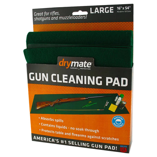 Large Gun Cleaning Pads 16" x 54" green