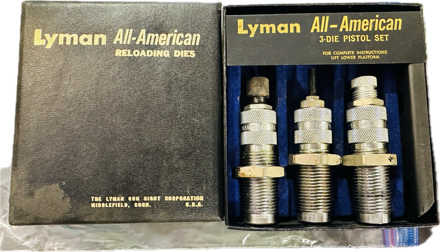 Lyman 9mm 3 Die Pistol Set