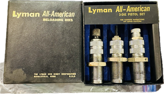 Lyman 9mm 3 Die Pistol Set