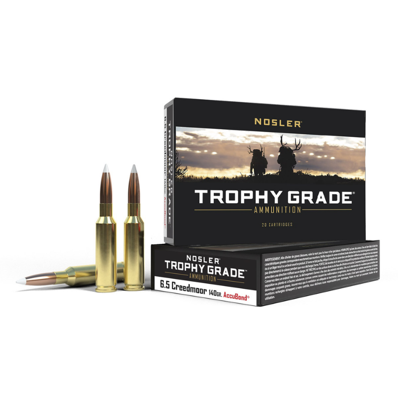 Nosler Trophy Grade 6.5 Creedmoor 140gr Accubond (20)