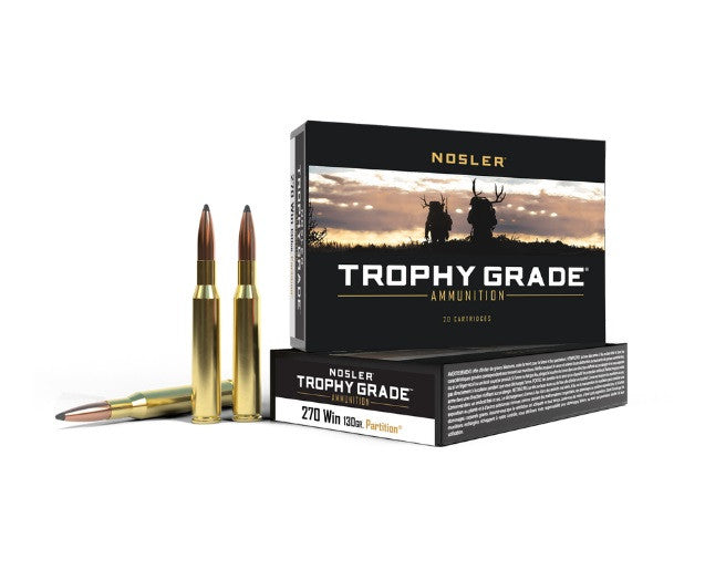 Nosler Trophy Grade .270 Winchester 130gr Partition (20)