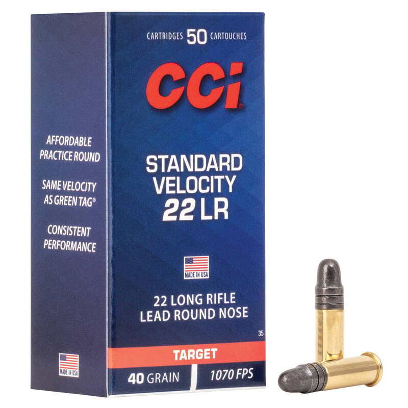 22LR STANDARD VELOCITY 40GR LRN