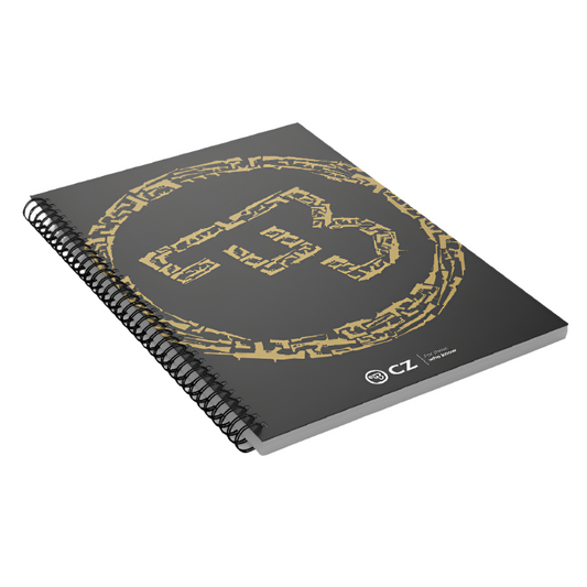 CZ WRITING PAD CZ LOGO