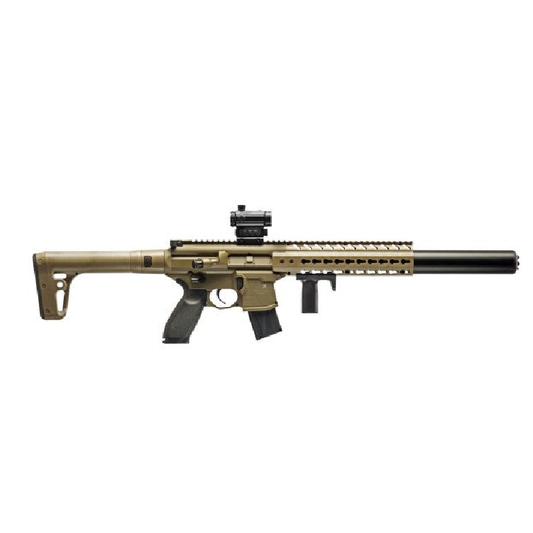 SIG SAUER MCX 177 CAL CO2 Pellet Rifle w/Red Dot