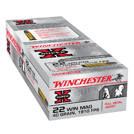 22 Win Mag, 40 Grain FMJ