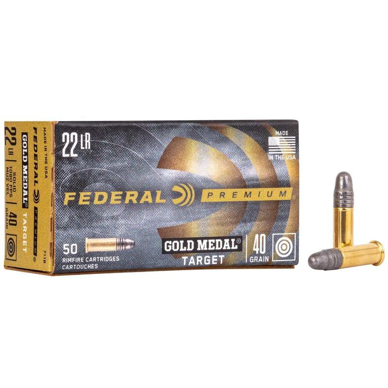 FEDERAL GOLD MEDAL 22 LR TARGET