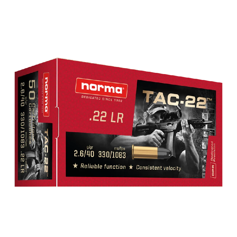 NORMA TAC 22 L.R. 40gr