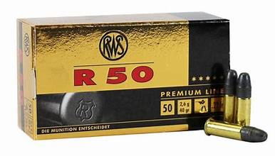 RWS R50 .22LR 40gr (50)