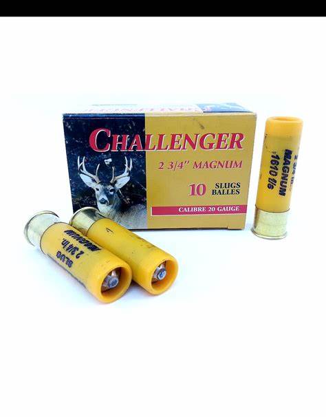 CHALLENGER 20 GAUGE 7/8 OZ.SLUG