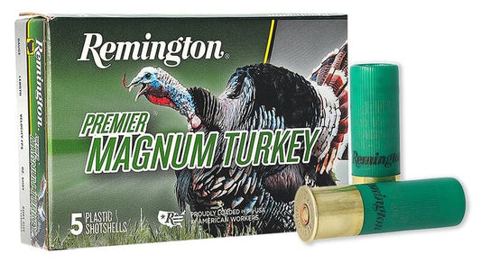 Remington Premier Magnum Turkey, 12 Gauge, 4 Shot, 3 in, 2 oz, 1175 fps
