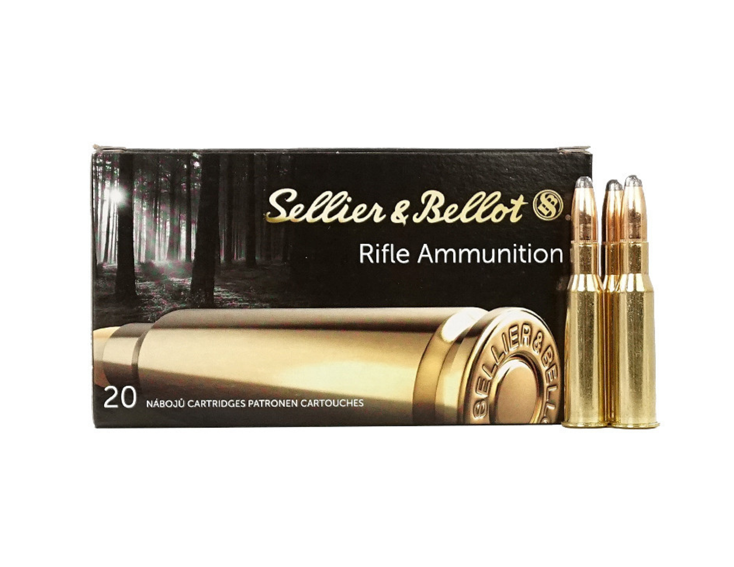S&B 7.62x54R 180gr SP (20)