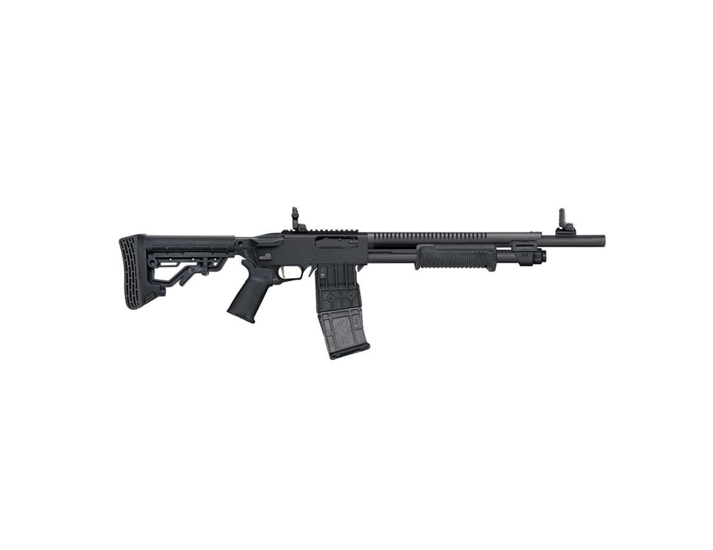 Mossberg Tactical 590RM Mag-Fed. Pump Action, 12 Gauge, 3", 18.5" Barrel