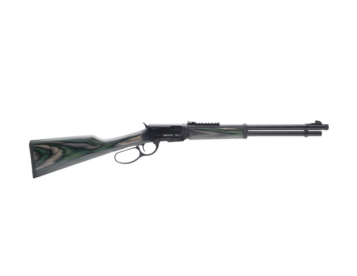 Derya Rifle TM22 Lever-Action Green Laminate Wood. Lever Action, .22 LR, 18" Barrel