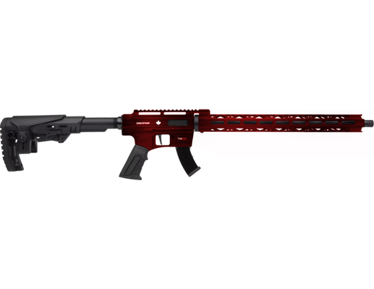 Derya TM22, Distressed Red Finish. Semi-Automatic, .22LR, 18" Barrel