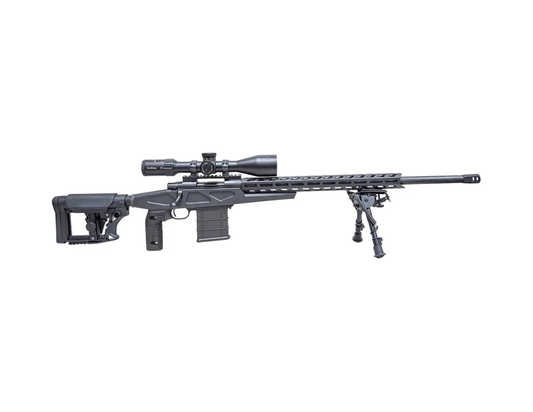 Howa 1500, APC Chassis, Niko Stirling 4-16x50 Scope and Bipod. Bolt Action, 6.5 Creedmoor, 24" Barrel
