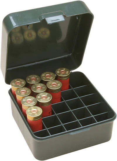 Shotshell Box 25 Round Flip-Top 12 20 Gauge up to 3"