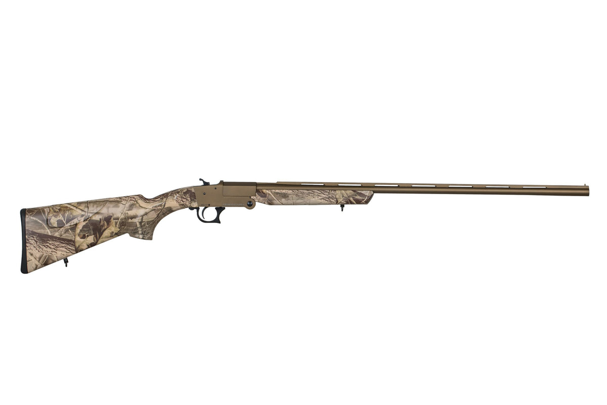 Federation Firearms SB12, Single Shot, 12 Gauge, 3" Chamber, 28" Barrel, Bronze Camo Finish