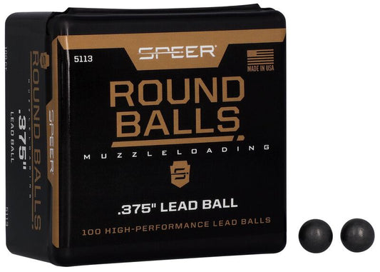 Speer Lead Round Balls, .375", 79 gr. (100 count)