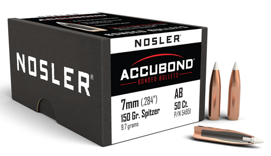 Nosler Accubond .284 (7mm) 150gr Spitzer (50)