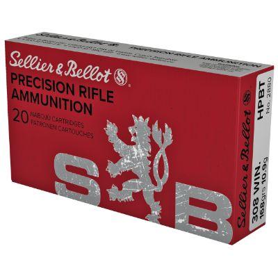 S&B Precision Rifle, .308 Win, HPBT, 168 gr. (20 rnds)