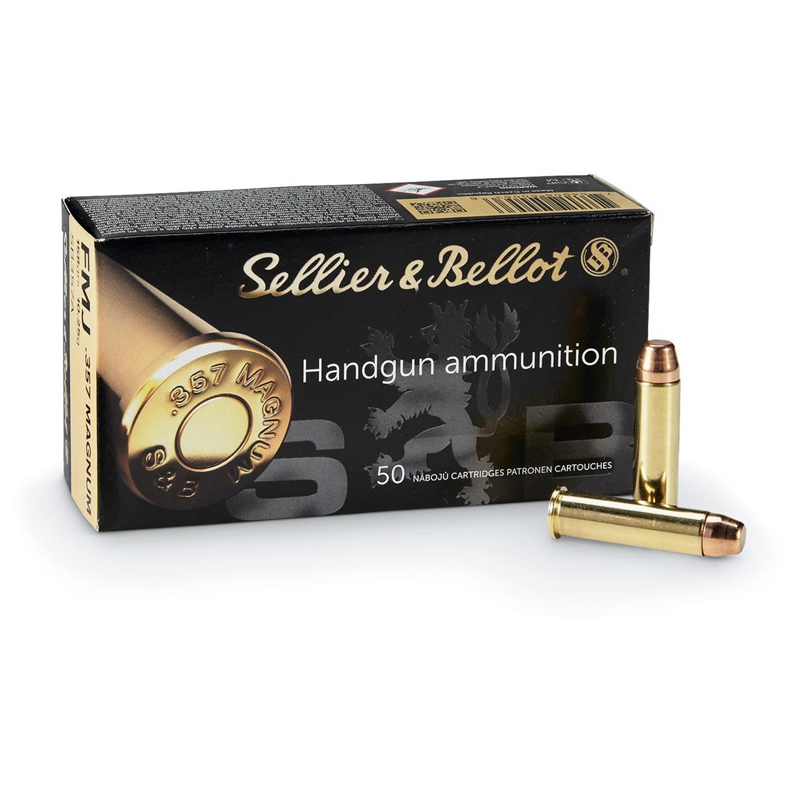 S & B c.357 158 gr. FMJ