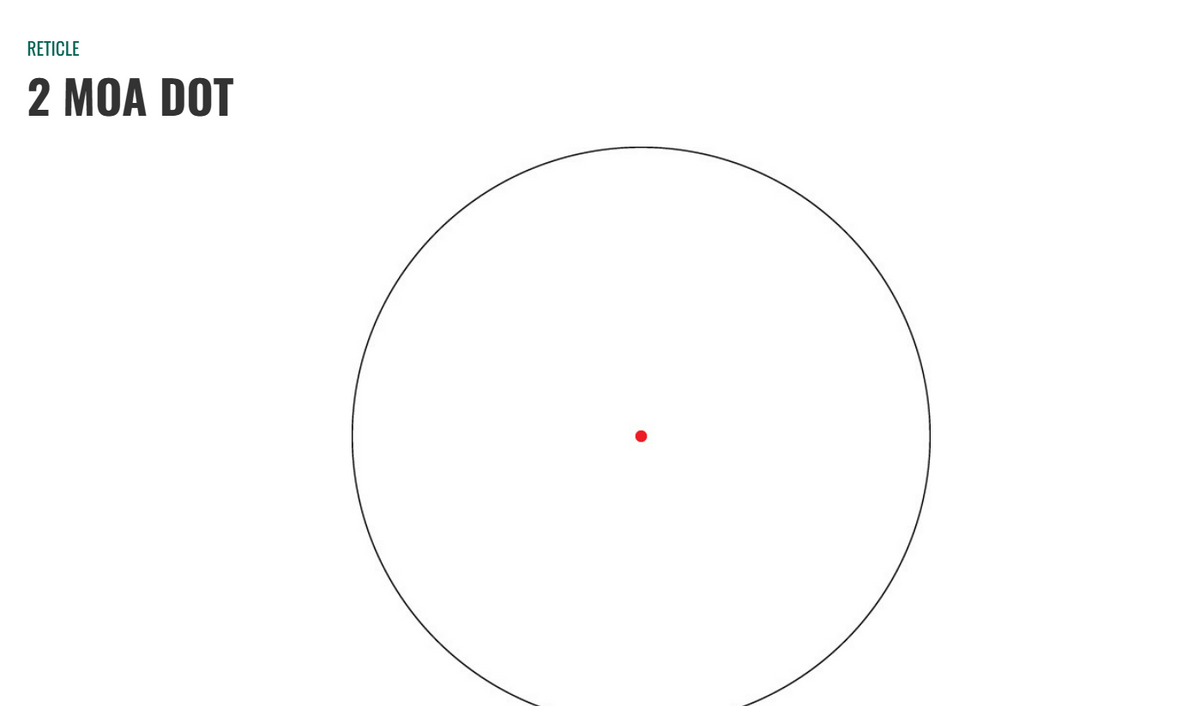 Triumph 2 MOA Red Dot