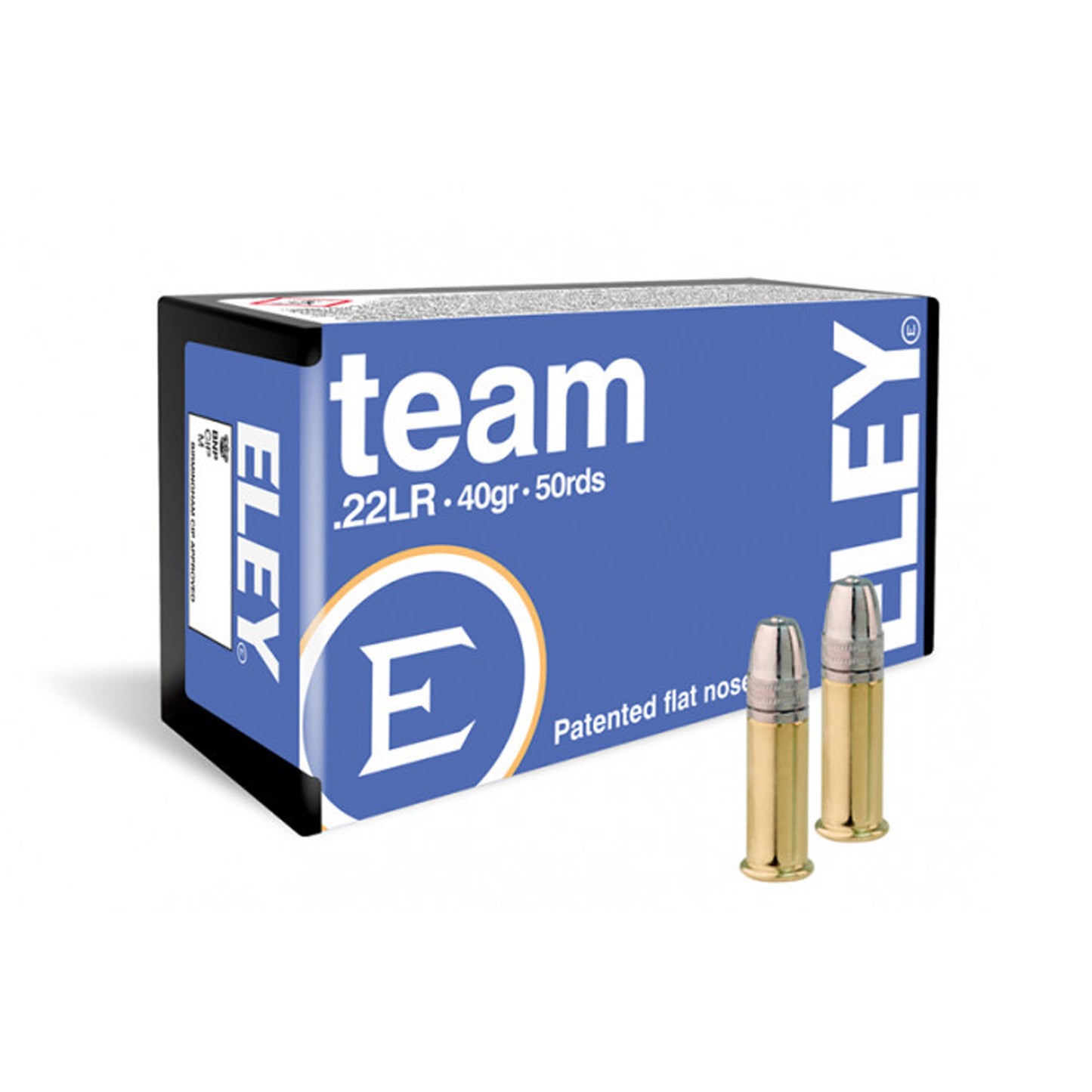 Eley Team, .22LR, Lead Flat Nose, 40 gr. (50 rnds)