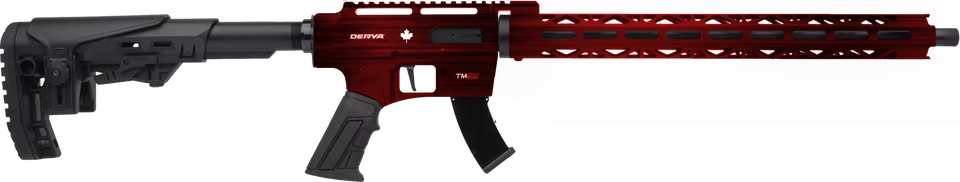 Derya TM22 Semi-Auto .22LR - Distressed Red Finish