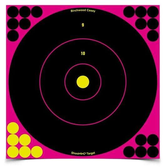 Birchwood Casey 12" Shoot-n-C Bullseye Target (5)