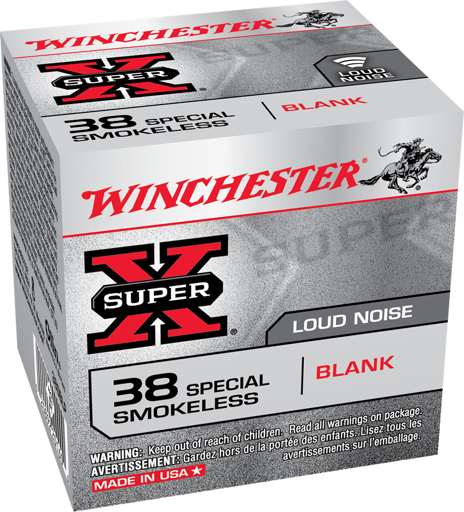 Winchester Super-X 38 Special Blank Smokeless