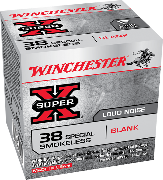 Winchester Super-X 38 Special Blank Smokeless