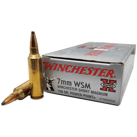 Winchester Super-X 7mm WSM 150 Gr. Power-Point