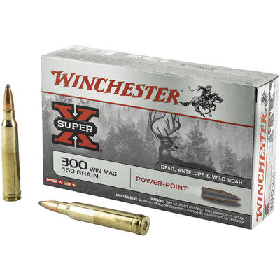 Winchester Super-X Short 300 WIN MAG 150 Gr. Power-Point