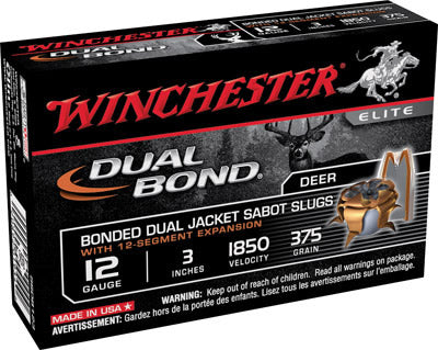 Winchester Supreme Elite Sabot Slugs 12 GA. 2 3/4" 375 Gr.