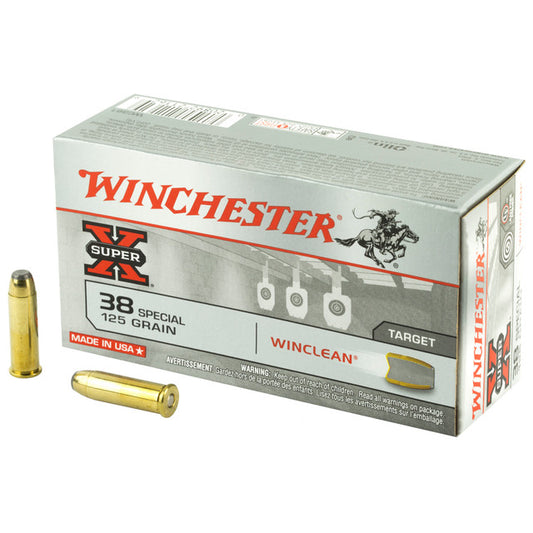 Winchester Winclean 38 Special 125 Gr. JSP