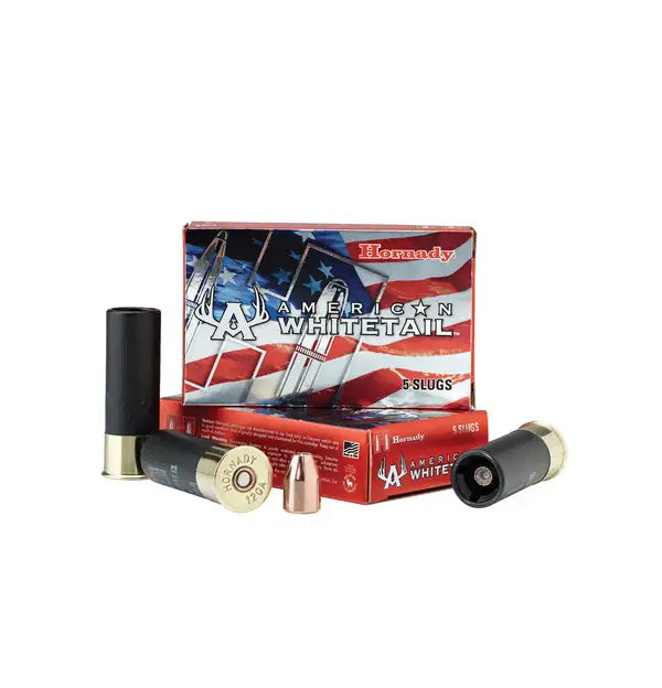 AMERICAN WHITETAIL 12 GA. SLUG 325GR INTERLOCK AW