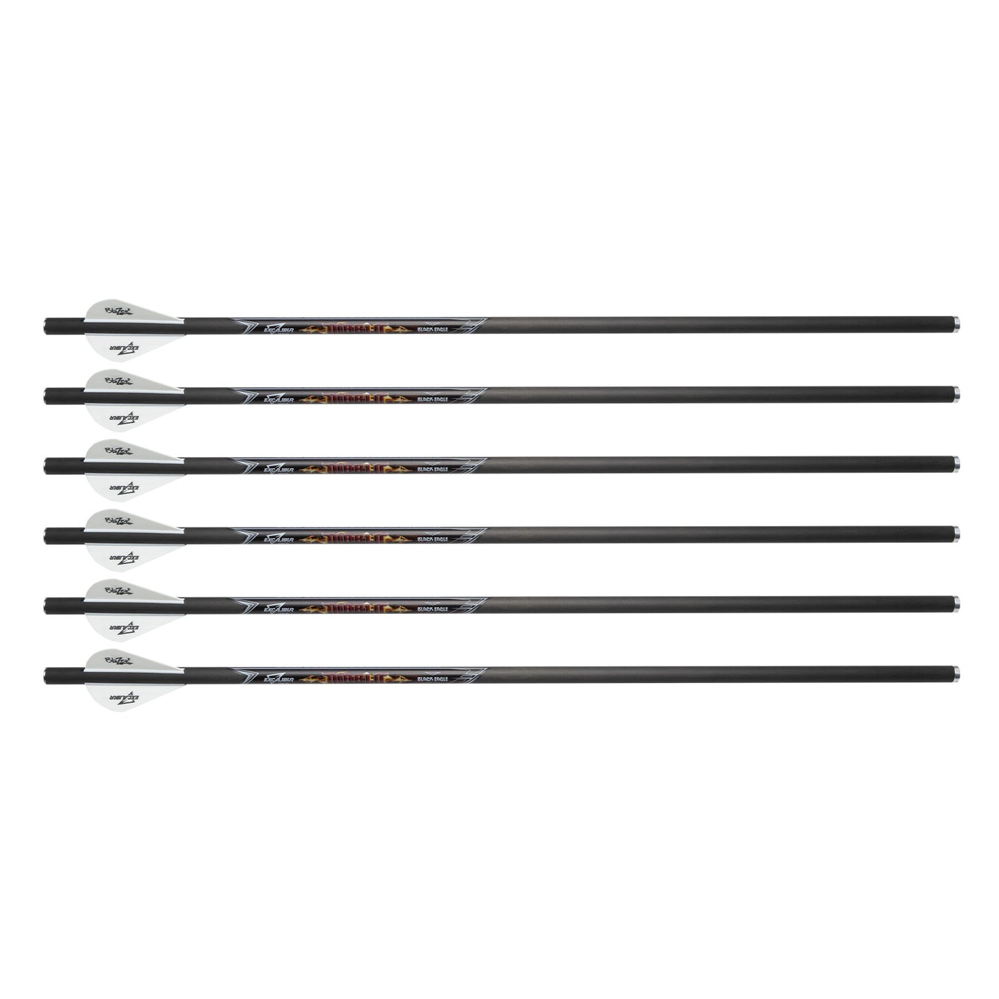 Diablo 18" Carbon Arrows - (72 Pack) For use on all Matrix crossbows