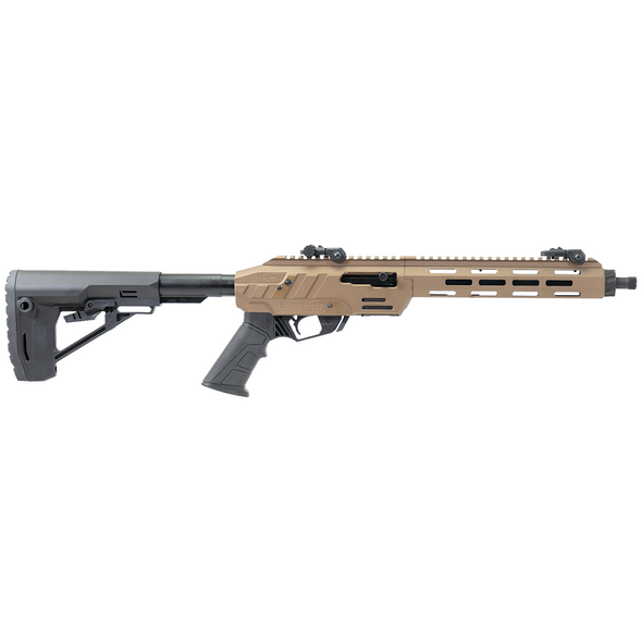Adler Arms RF224, FDE. Semi-Automatic, .22LR, 11.7" Barrel.