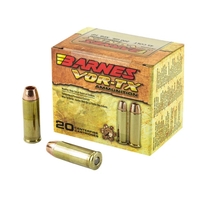 Barnes VOR-TX, 45 Colt, XPB, 200 gr. (20)