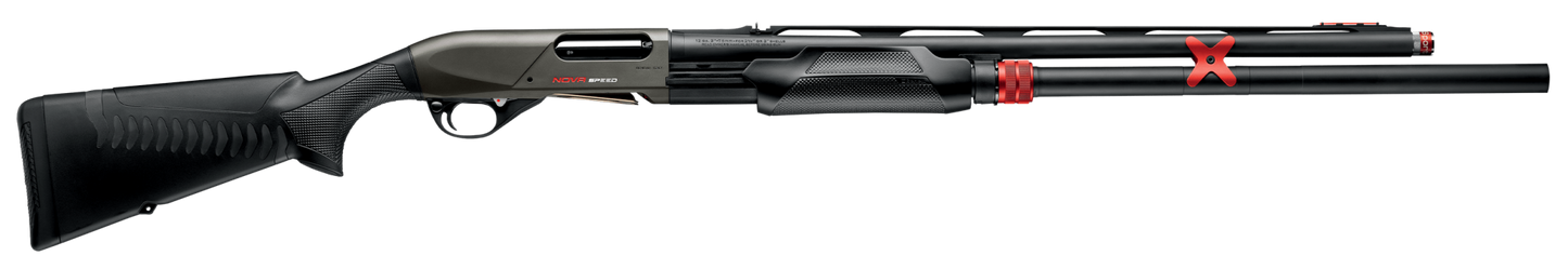 Benelli Nova Speed Pump-Action Shotgun - 12GA, 2-3/4" or 3", 24" Barrel, 12-Shot