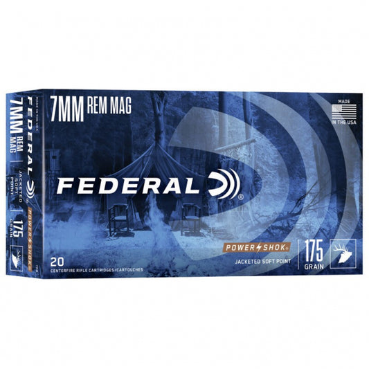 7MM REM MAG 175GR Power Shok SP