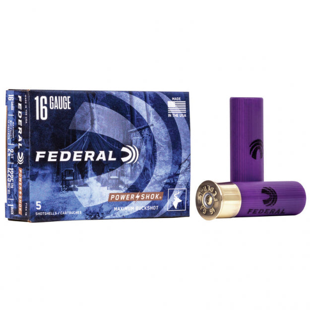 Federal 16 Gauge 2-3/4" 1 Buck